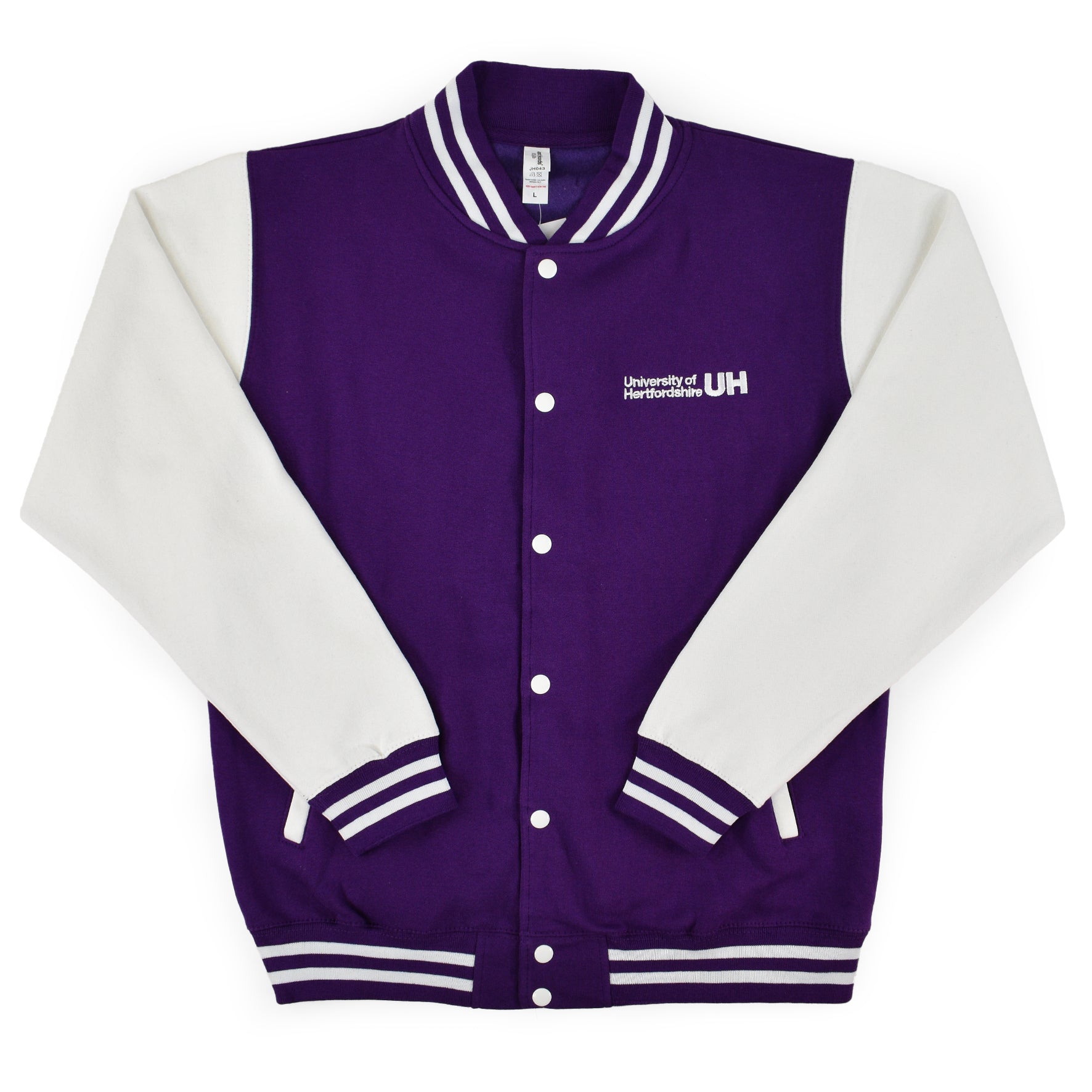 Contrast Varsity Jacket